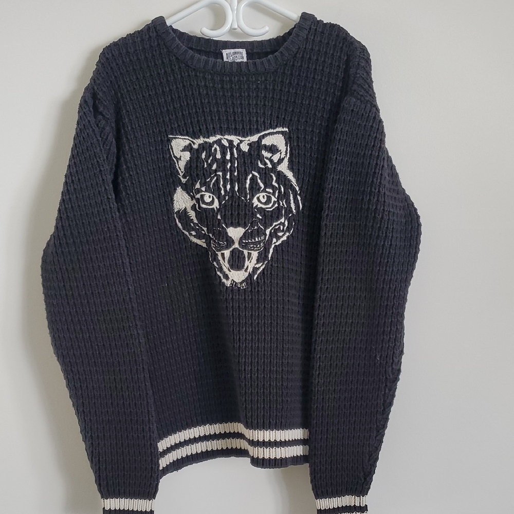 Billionaire Boys Club Rare Tiger Varsity Style Sweater